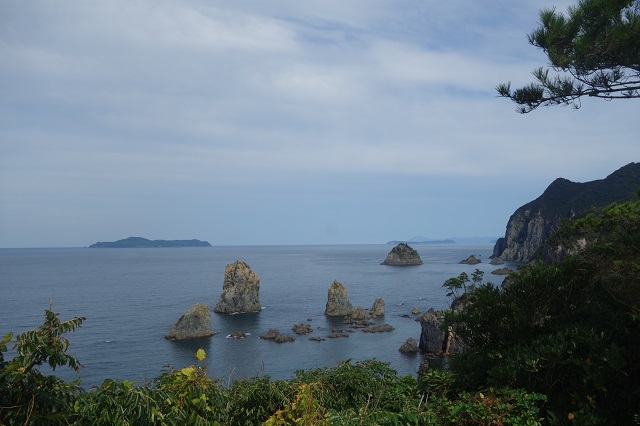 海上アルプス 青海島。