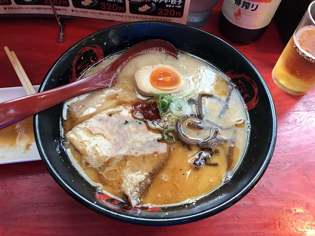 「五九○」さんのラーメン。