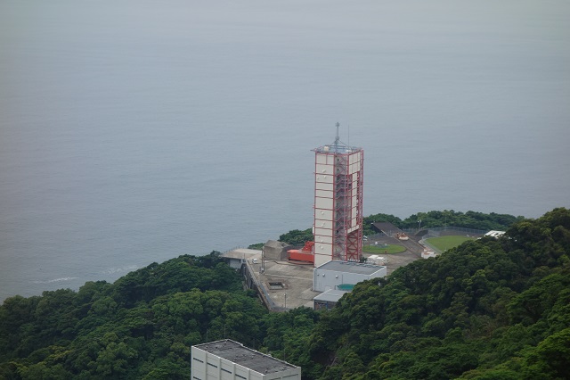 JAXAの発射台。