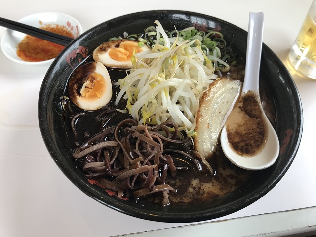 味千さんのラーメン。