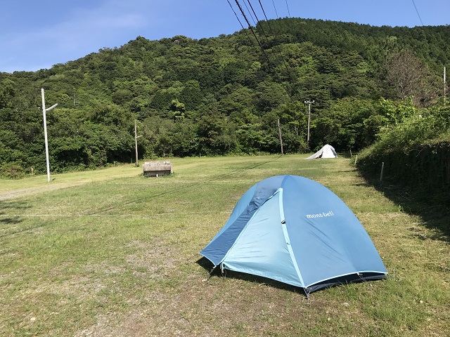 本日のキャンプ場。