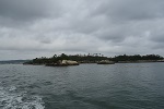 松島を観光船で・リアス式海岸の洗礼