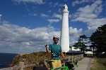 松江市街の宿から出雲大社を経て大田市のキャンプ場へ