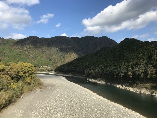 水井橋から見た那賀川