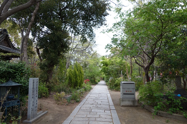 志度寺の庭園