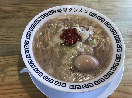 岐阜タンメン 岐阜本店｜ヤッホー隊長（関 武徳）のらーめんメモ