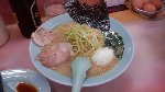 かいざんラーメン（800円）＆玉子（60円）＆餃子（300円）