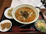 担々麺セット（800円）