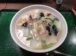 海老と白菜の白湯麺