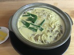 カレー鍋焼きラーメン（1150円）