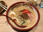 炙りチャーシュー麺（生姜味噌らーめん）（1309円）&