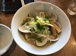 【春限定】はまぐり塩らーめん（1200円）&