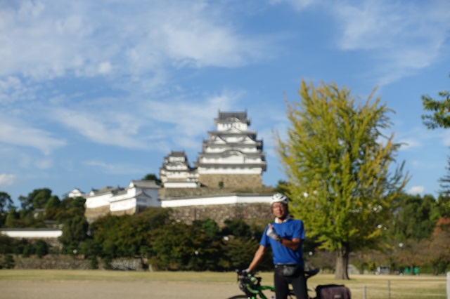 姫路城正面。