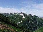 薬師岳、黒部五郎岳、鷲羽岳、水晶岳、野口五郎岳、烏帽子岳