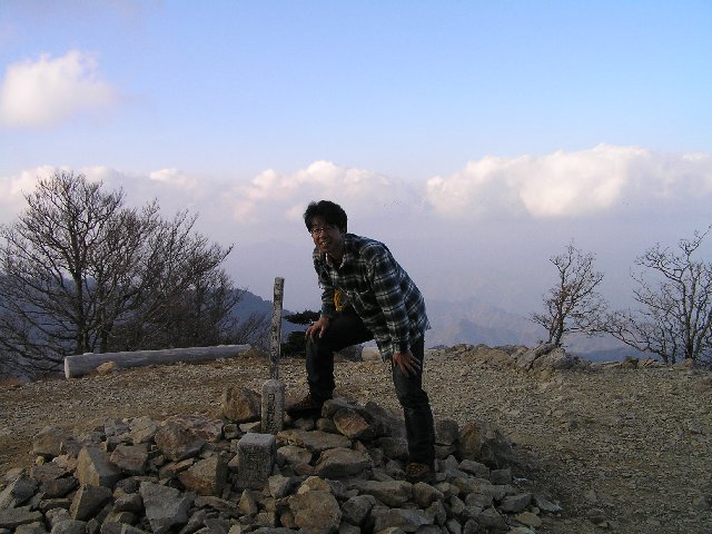 11月22日　大台ヶ原山　山頂