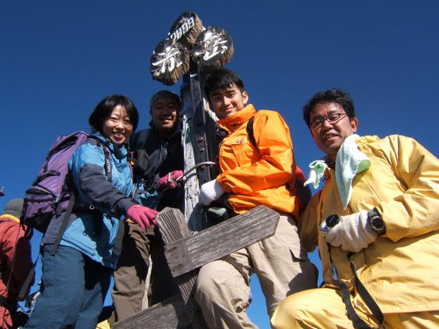 10月11日　八ヶ岳　山頂